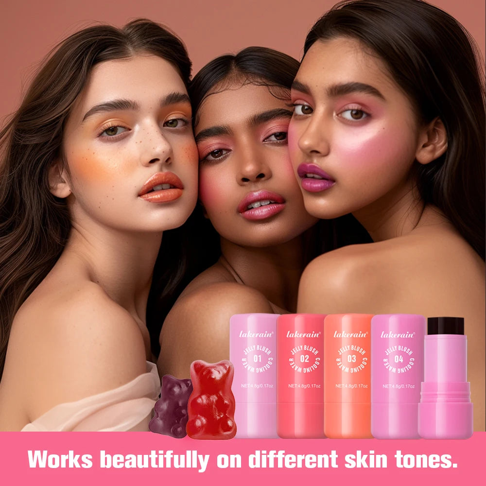 Cooling Water Jelly Tint Stick for Cheeks and Lips - 4