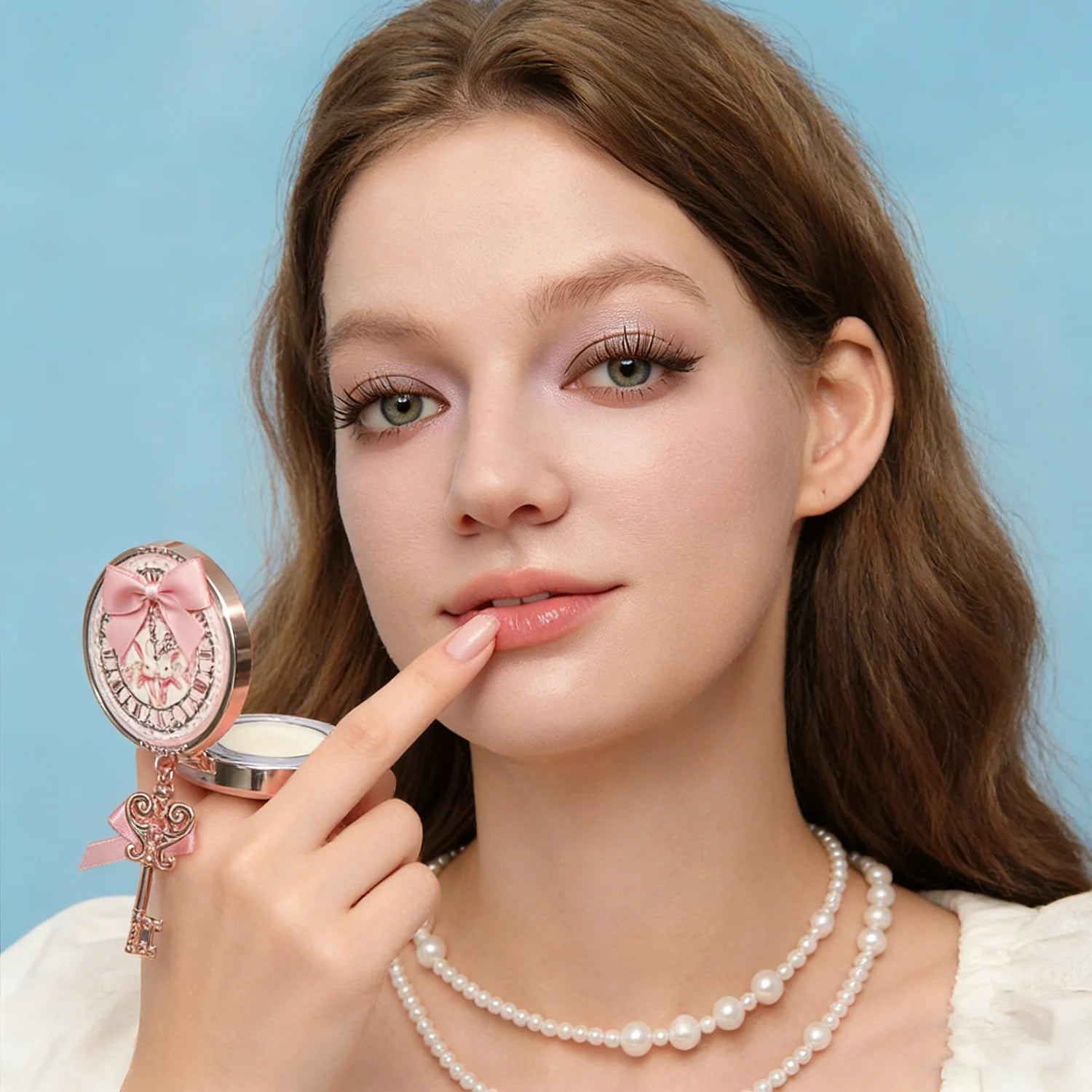 Vintage Pocket Watch Style Hydrating Lip Balm Charm - 3