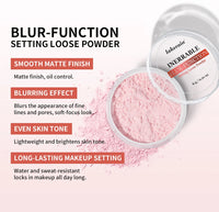 Oil-Control Matte Setting Powder for Flawless Makeup