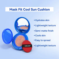 Semi-Matte Cooling BB Cushion Foundation for Flawless Coverage