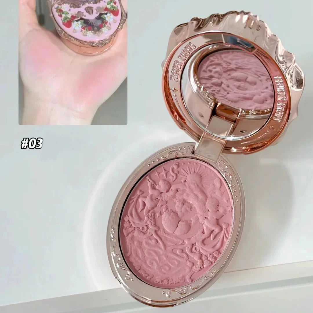 Long-Lasting Matte Powder Blush for Natural Cheek Color - 22