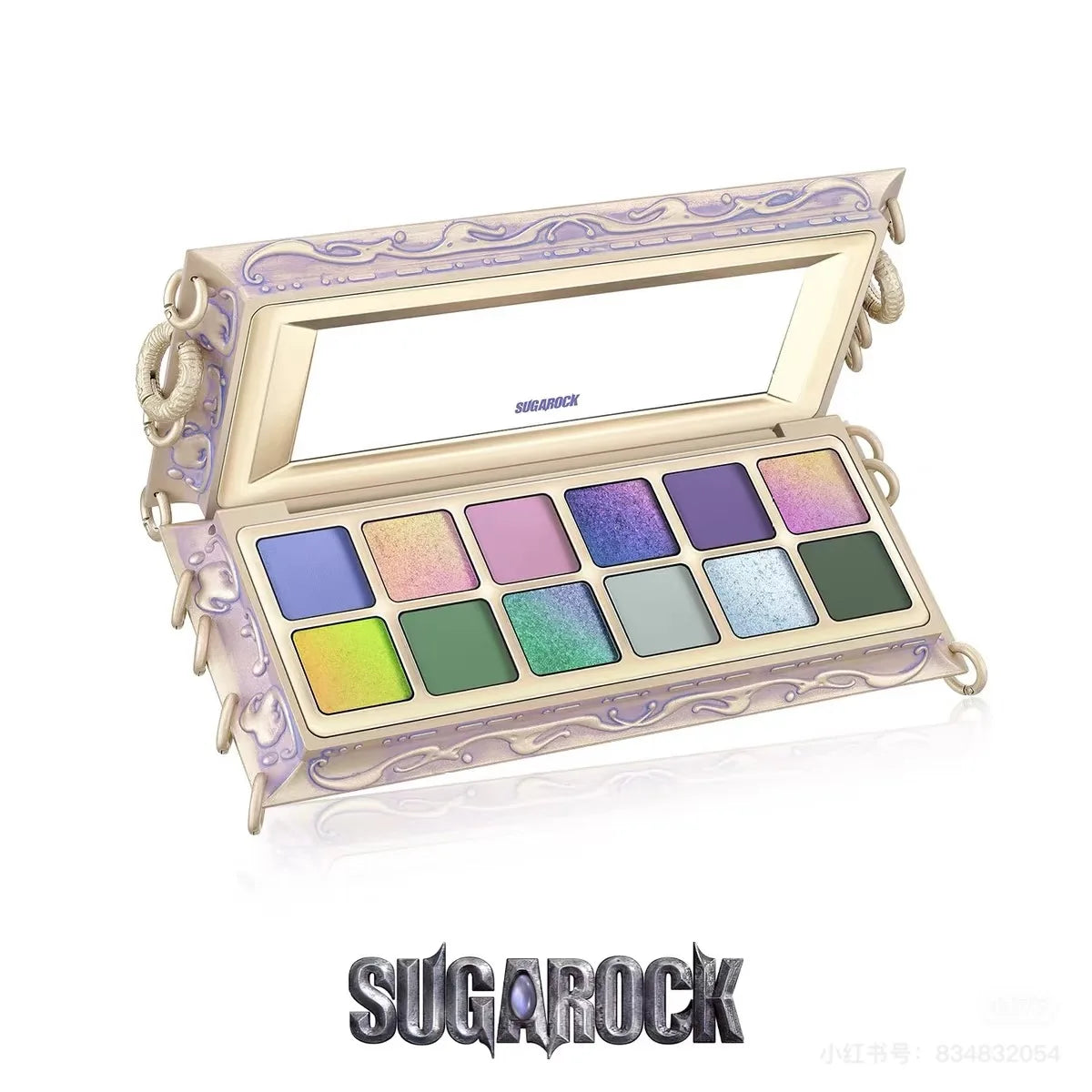 12-Color Shimmer and Matte Eyeshadow Palette - 17