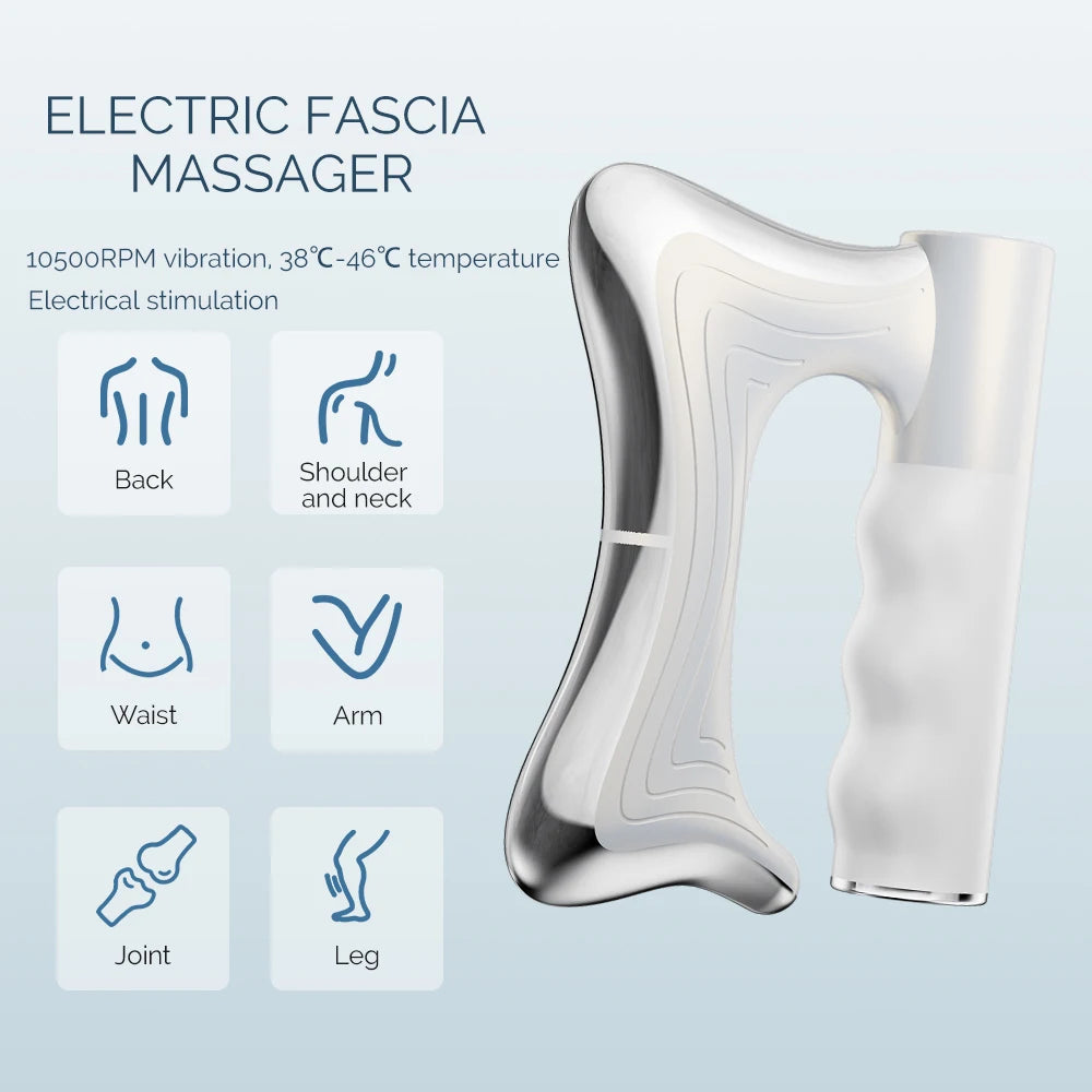 Electric Muscle Scraping & Heated Fascia Massage Tool - 1