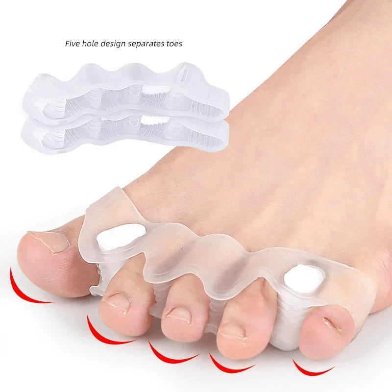 Silicone Orthopedic Gel Toe Separators for Bunion Relief - 5