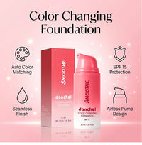 Color-Changing Foundation for Flawless Skin Tone