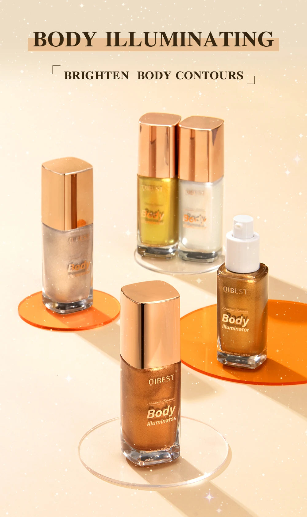 Liquid Shimmer Body & Face Illuminator Highlighter - 7