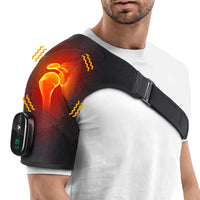 Electric Heated Shoulder Massager with Vibration