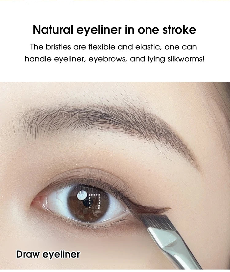 Precision Angled Eyeliner and Brow Brush - 8