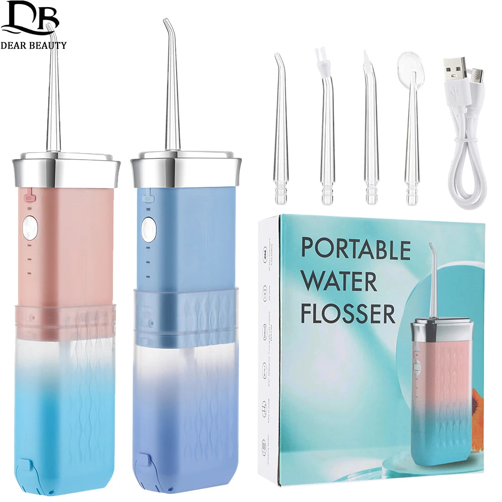 Portable Cordless Water Flosser for Deep Teeth Cleaning