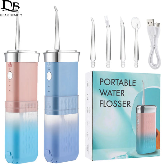 Portable Cordless Water Flosser for Deep Teeth Cleaning