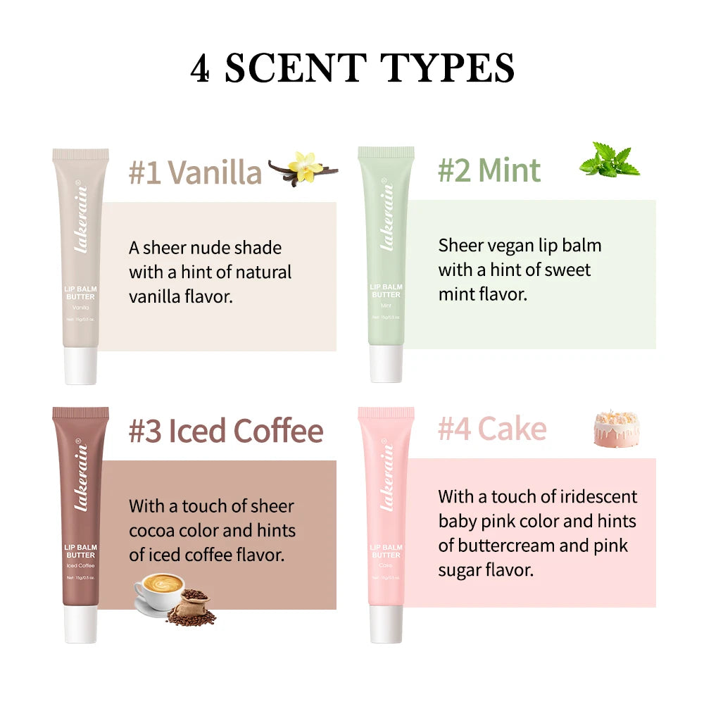 Hydrating Butter Lip Balm for Soft Glossy Lips - 2