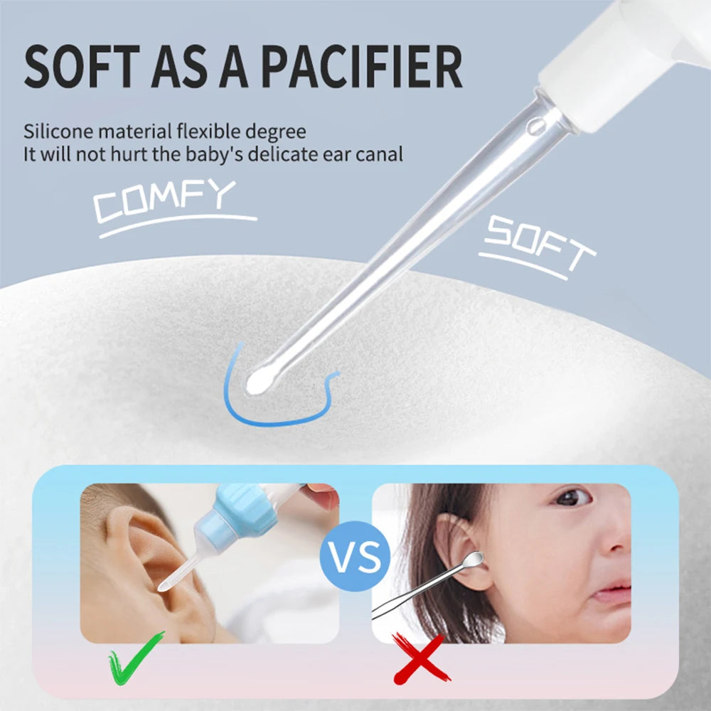 Electric LED Ear Wax Removal Vacuum Cleaner - 5