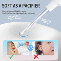 Electric LED Ear Wax Removal Vacuum Cleaner