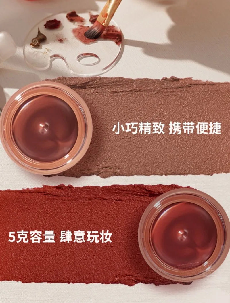 Velvet Matte Lip and Cheek Mud Mousse - 6