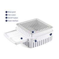 2-in-1 Powerful Nail Dust Collector and Manicure Vacuum