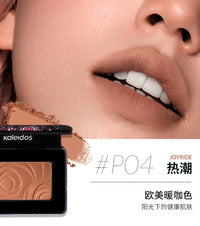 Long-Lasting Pigmented Face Blusher Powder