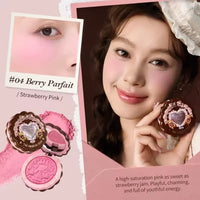 Embossed Bunny Garden Matte Face Blusher