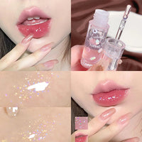 Hydrating Shimmering Lip Gloss for Glassy Lips