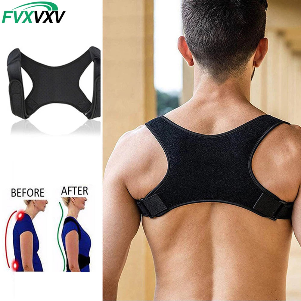 Adjustable Back Posture Corrector for Pain Relief