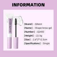 Long-Lasting Transparent Eyebrow Styling Gel