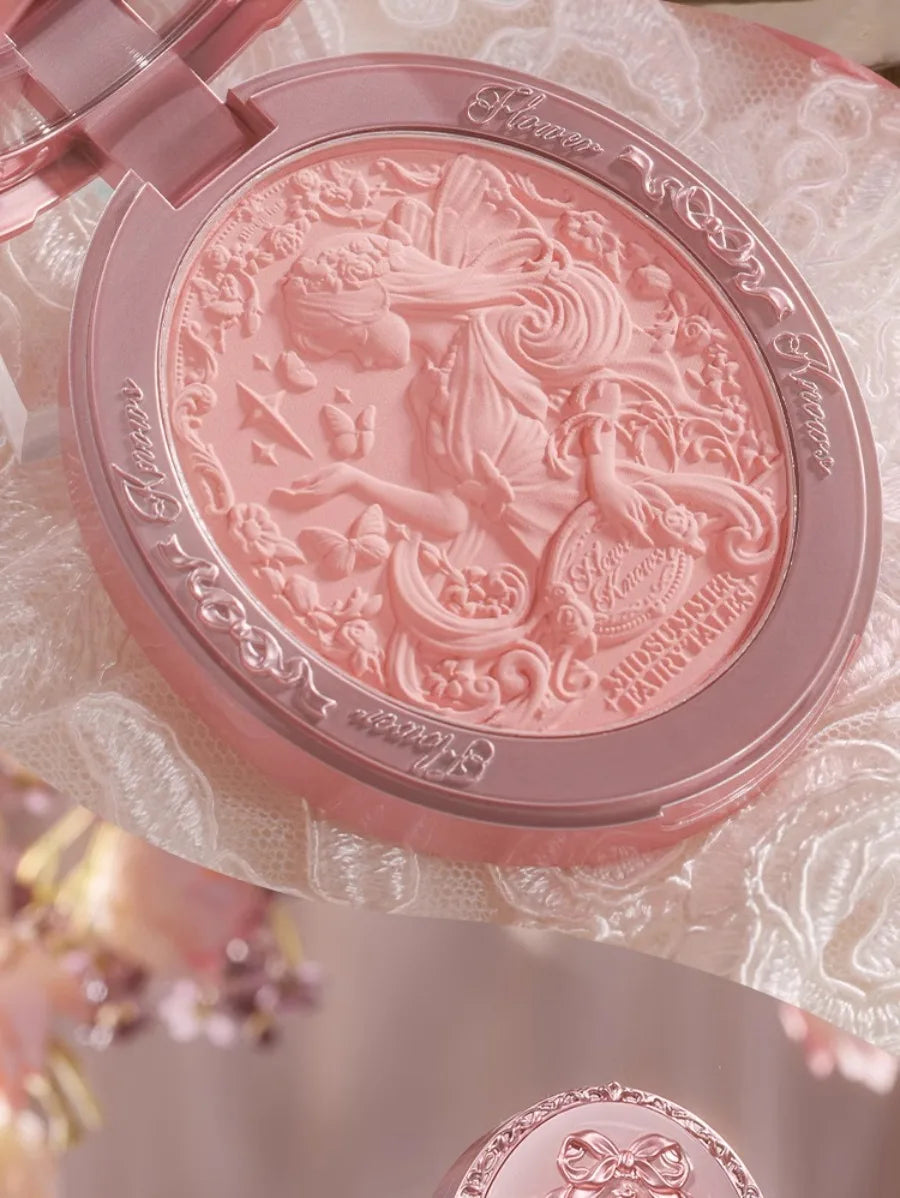 Long-Lasting Lightweight Powder Blush for Radiant Skin - 34
