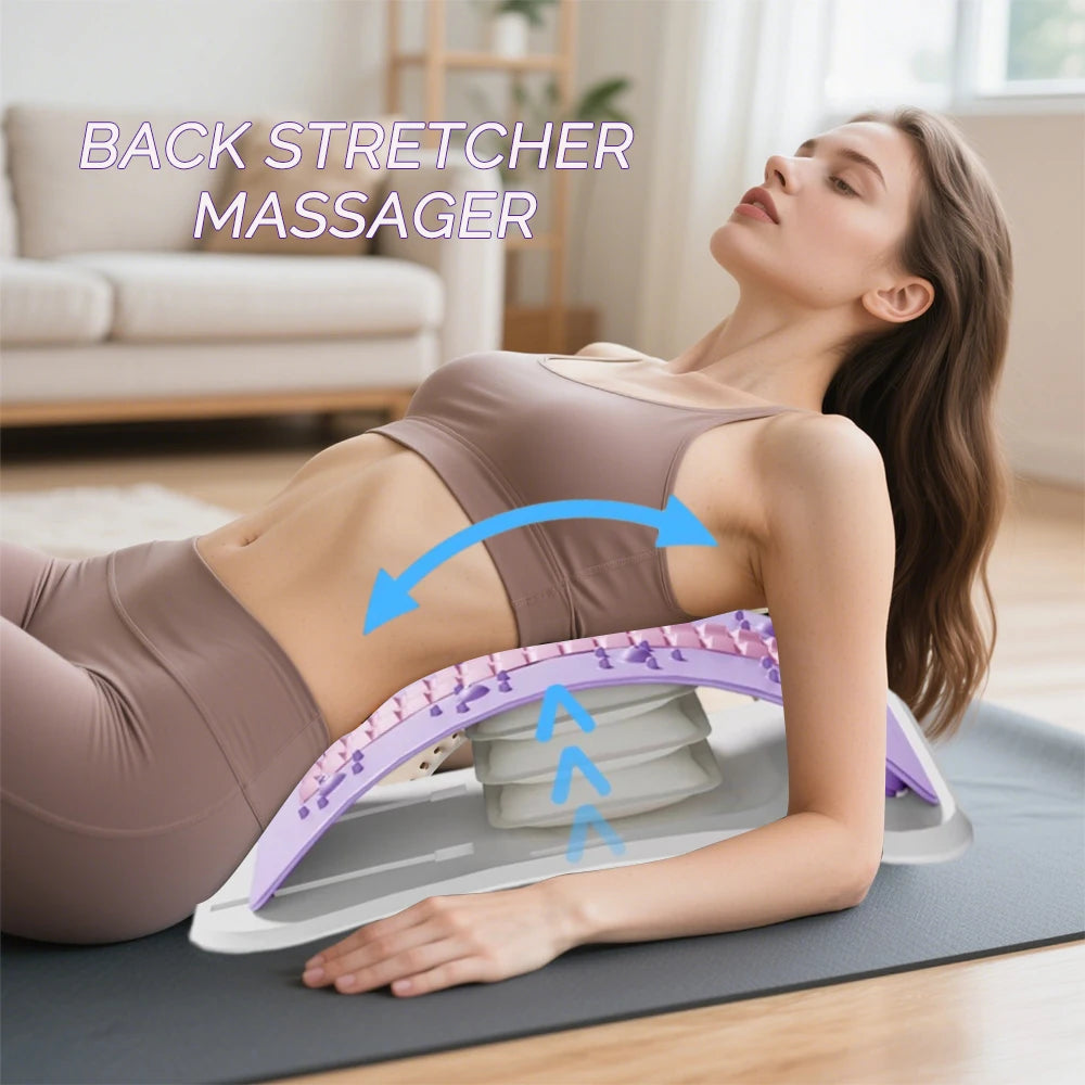 Adjustable Airbag Back Stretcher and Lumbar Support - 10