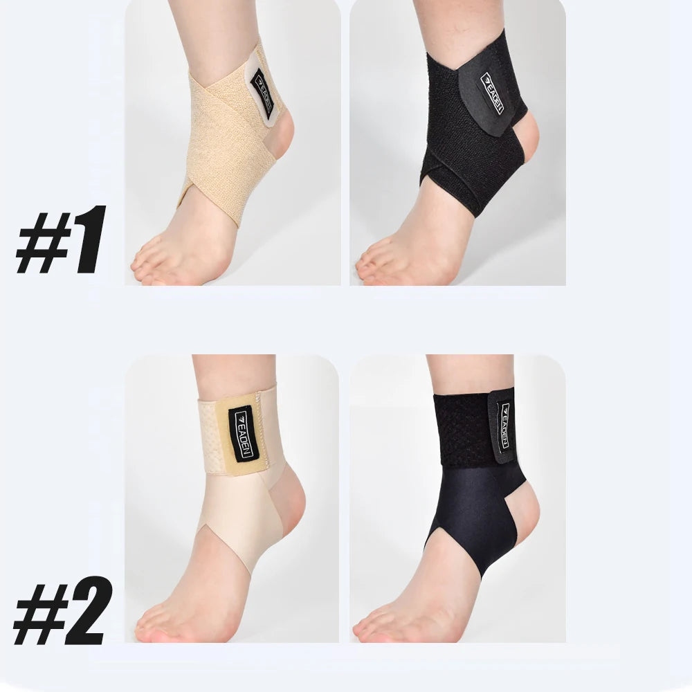 Adjustable Ankle Support Wrap for Pain Relief and Stability - 22