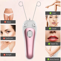 Electric Cotton Thread Hair Remover for Face and Body