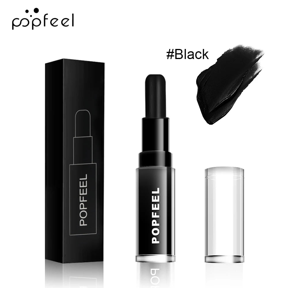 Long-Lasting Matte Black Liquid Lipstick - 9