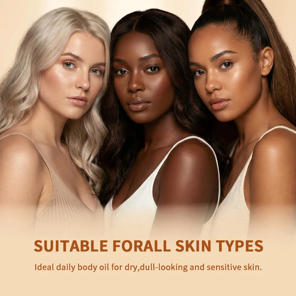 Radiant Glow Nourishing Body Gel Oil for Dry Skin - 5