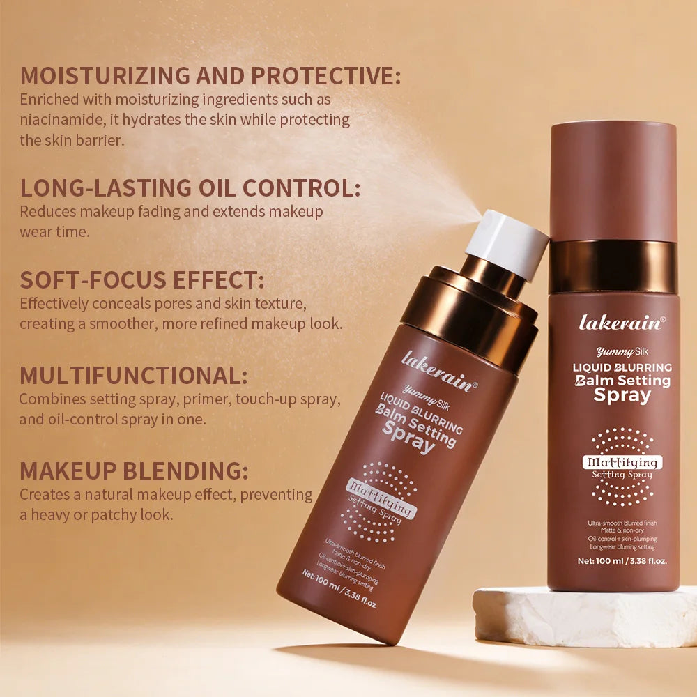 Liquid Blurring Balm Makeup Setting Spray - 4