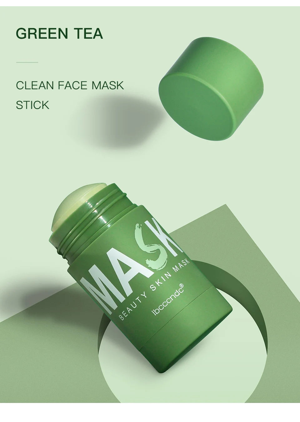 Green Tea Deep Cleansing Face Mask Stick - 9