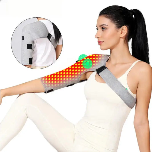 Red Light Therapy Heated Shoulder Support Wrap