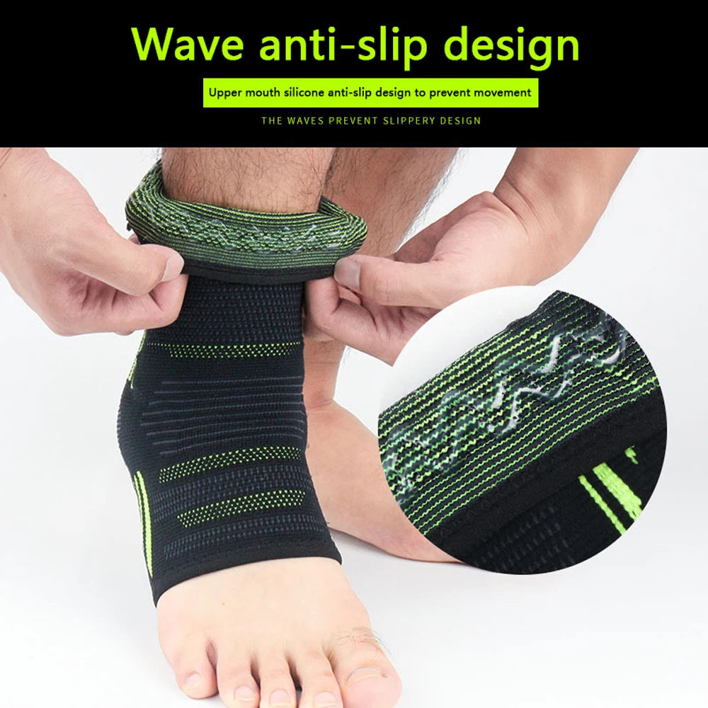 Ankle Compression Support Sleeve for Pain Relief - 4
