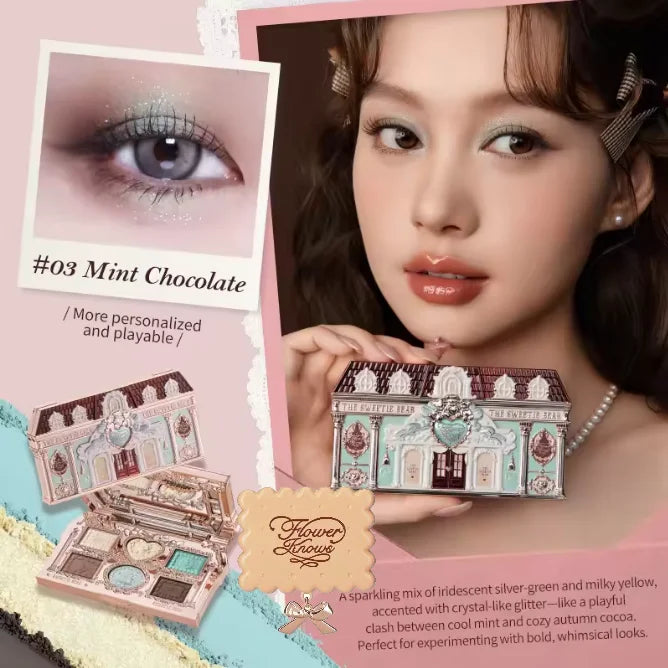 6-Color Eyeshadow and Makeup Palette Set - 28