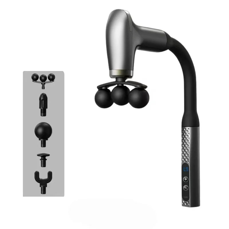 Long Reach Electric Handheld Back Massager - 10