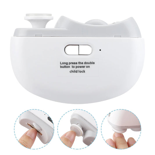 Electric Automatic Nail Trimmer and Polisher