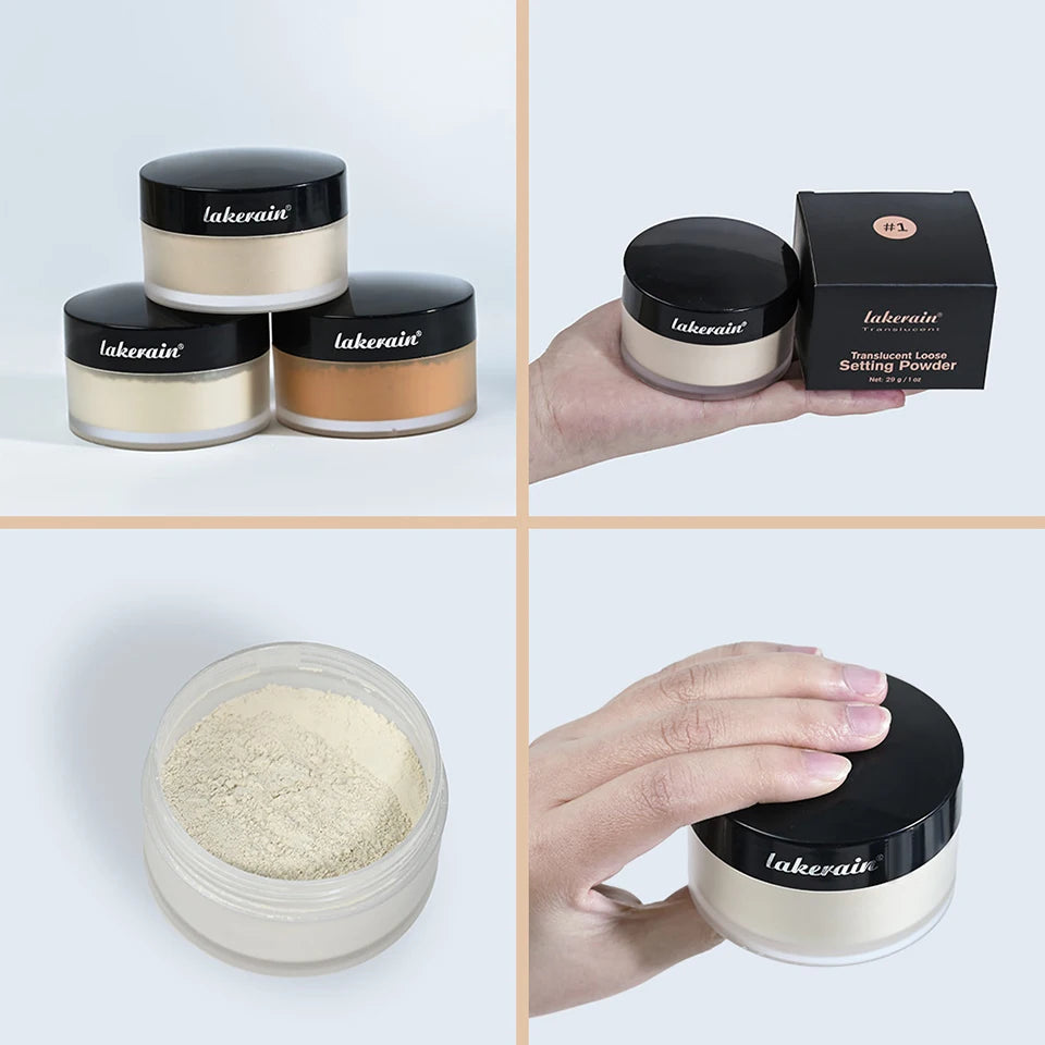Translucent Loose Setting Powder for Flawless Matte Finish - 17