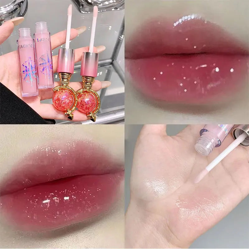 Hydrating Shimmer Lip Gloss with Mirror Finish - 14