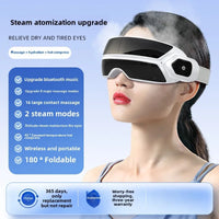 Steam Atomization Eye Massager with Heat and Bluetooth