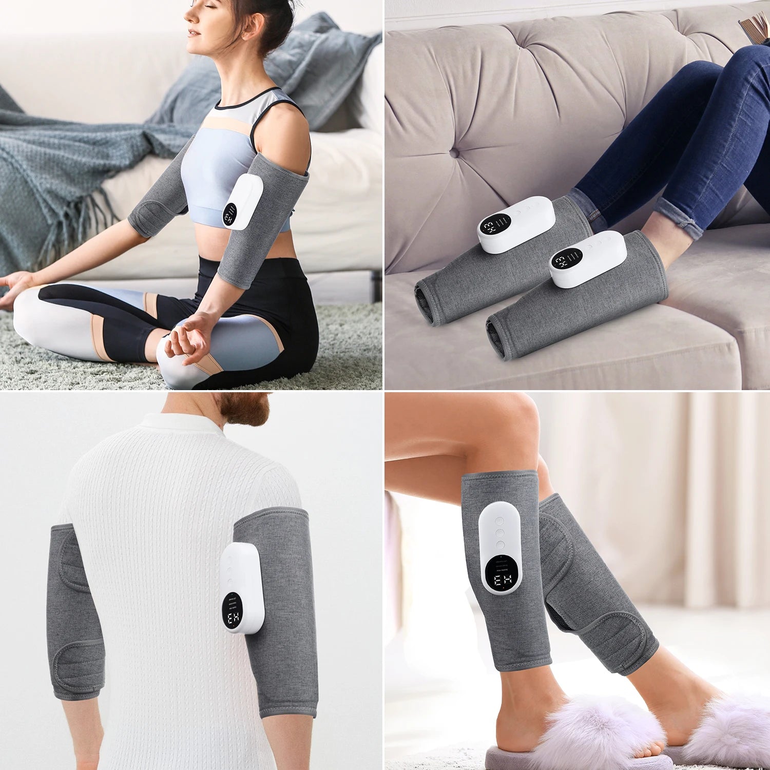 Wireless Heated Calf Massager for Pain Relief - 10