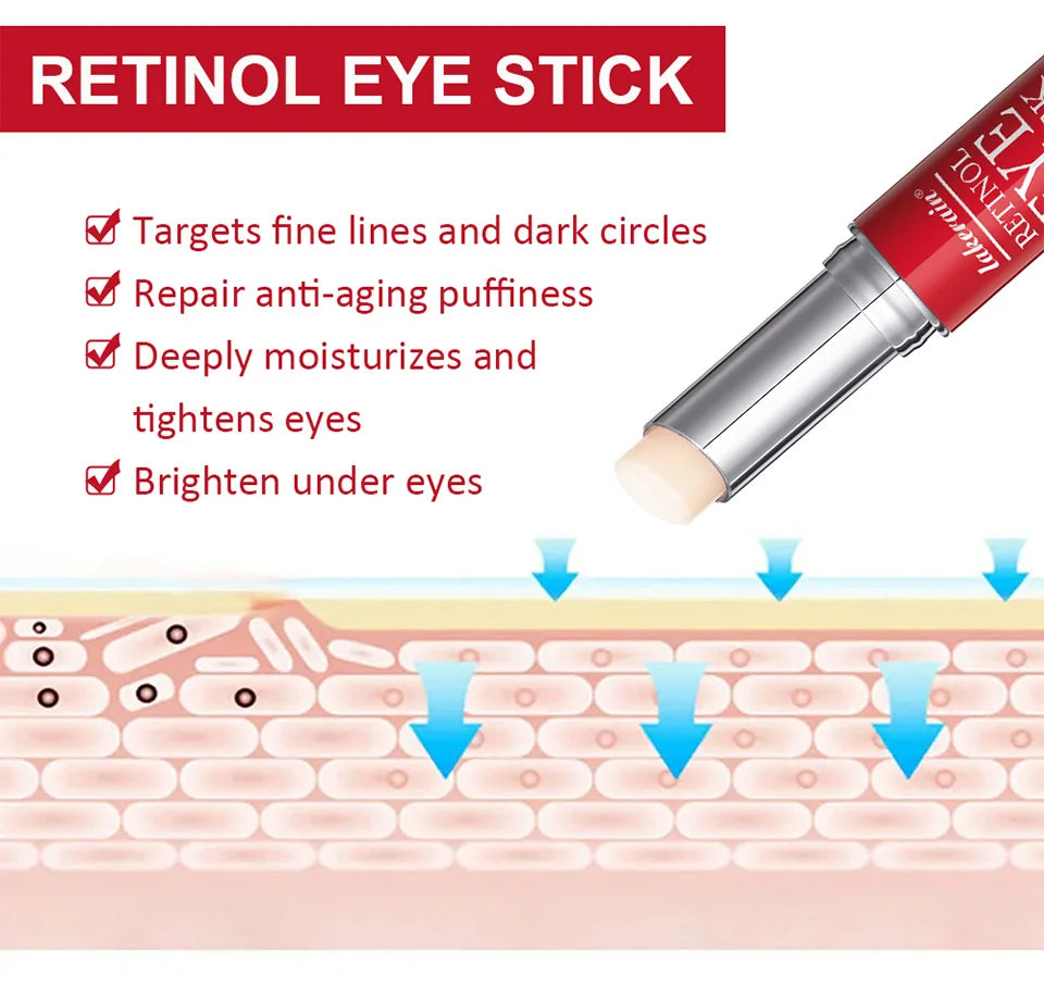 Anti-Aging Retinol Eye Stick for Dark Circles and Fine Lines - 10
