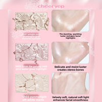 Carved Relief Highlighter and Finishing Face Powder