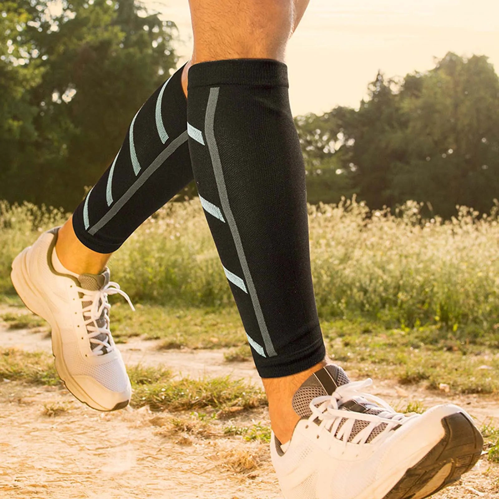 Compression Calf Sleeves for Running and Sports - 9