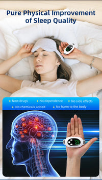 Microcurrent Handheld Sleep Aid Device for Insomnia & Stress Relief