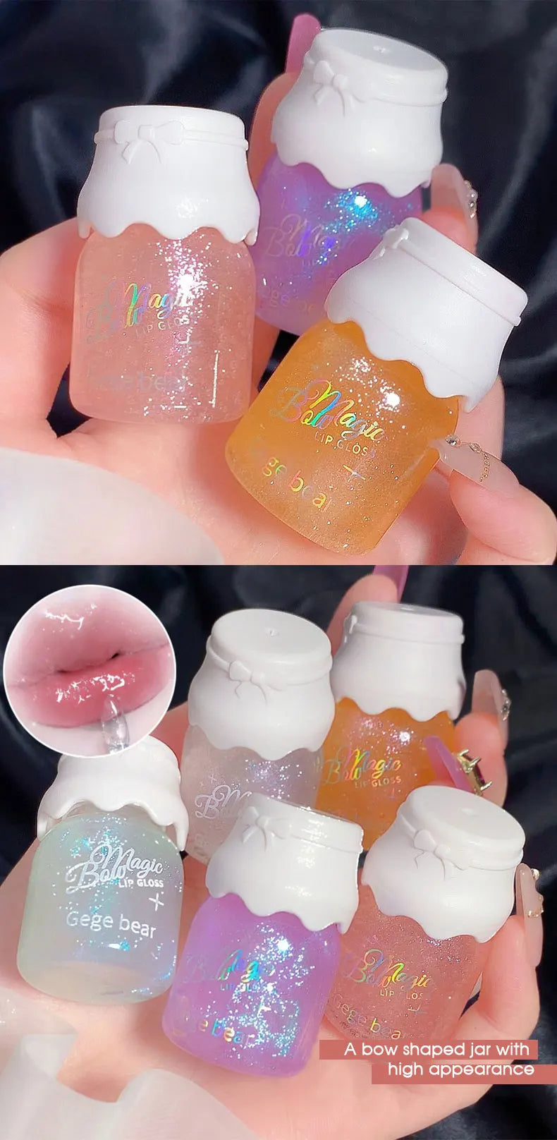Hydrating Milk Jar Lip Gloss for Shiny Lips - 21