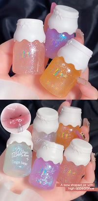 Hydrating Milk Jar Lip Gloss for Shiny Lips