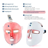 7-Color Photon LED Face and Neck Rejuvenation Mask