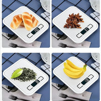 Digital Stainless Steel Kitchen Scale for Baking and Cooking