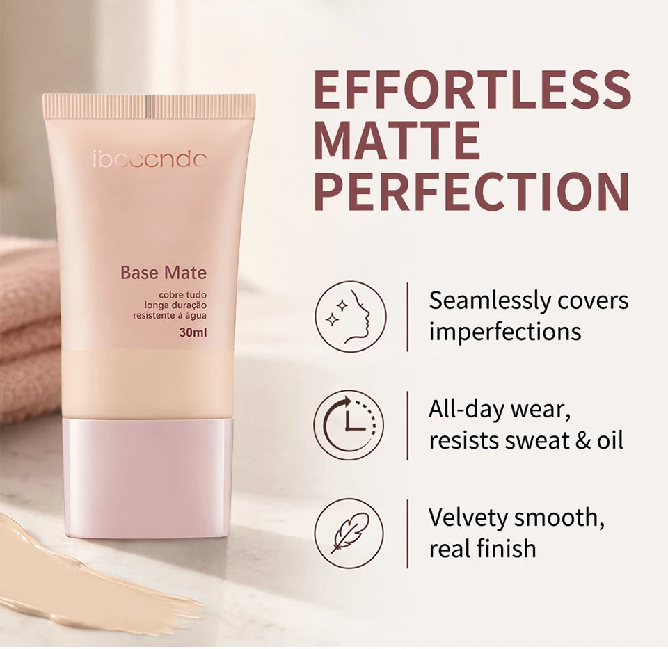 Long-Lasting Waterproof Matte Foundation - 10